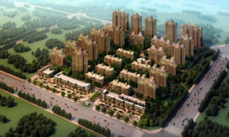 Xinjiangi mingcity Qinghu piirkond